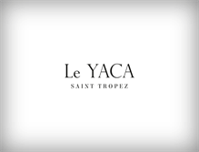 Tablet Screenshot of hotel-le-yaca.fr